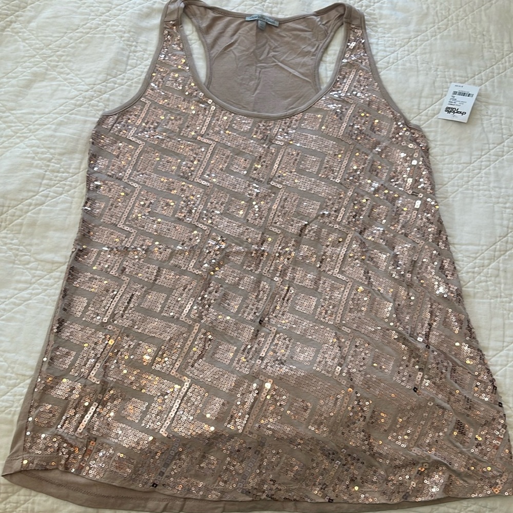 Women’s sequined tank